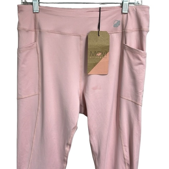 Movi Activewear Pants Pink - Picture 3 of 6